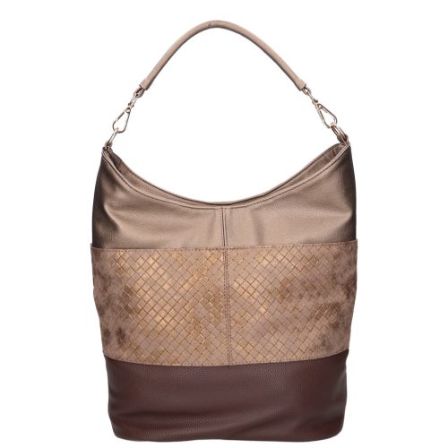 Karen D 207 barna bronz rostbőr női táska