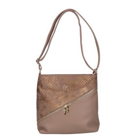 Karen 2551 drapp bronz rostbőr női táska