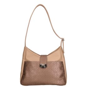 Karen D 698 drapp bronz rostbőr női táska