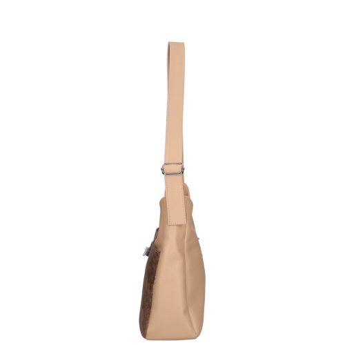 Karen D 698 drapp bronz rostbőr női táska