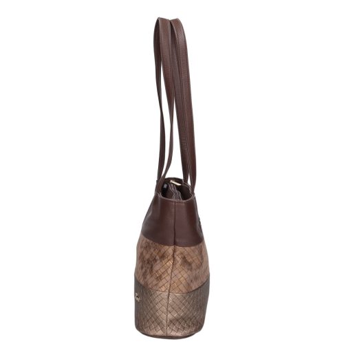 Karen D 655 barna bronz rostbőr női táska