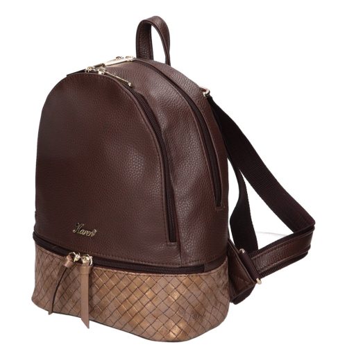 Karen 9285 barna bronz rostbőr női hátizsák