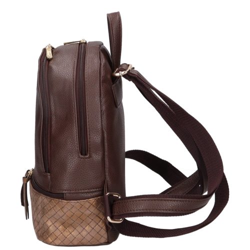 Karen 9285 barna bronz rostbőr női hátizsák