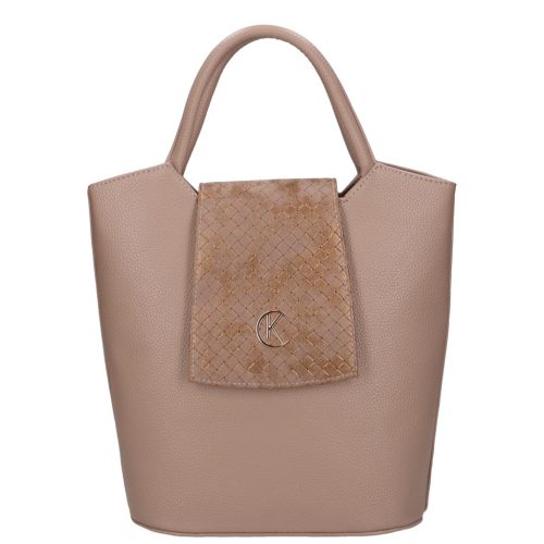 Karen 9565 drapp bronz rostbőr női hátizsák