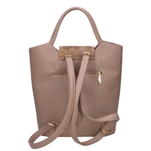 Karen 9565 drapp bronz rostbőr női hátizsák