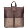 Karen D 703 barna bronz rostbőr női táska