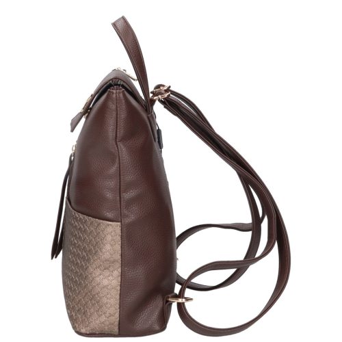 Karen D 703 barna bronz rostbőr női táska