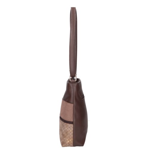 Karen D 649 bis barna bronz rostbőr női táska