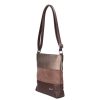 Karen N 099 barna velúr bronz rostbőr női táska