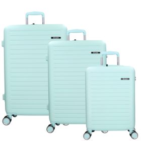 Benzi 5910 zöld 3 részes bőrönd szett