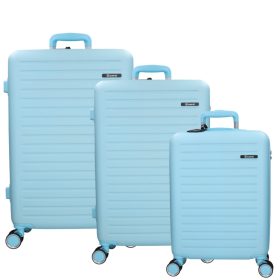 Benzi 5910 világoskék 3 részes bőrönd szett