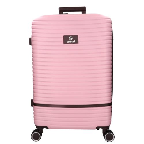 Benzi 5886 pink 3 részes bőrönd szett