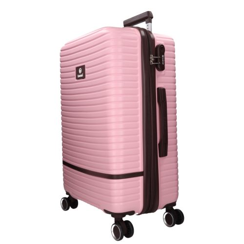 Benzi 5886 pink 3 részes bőrönd szett