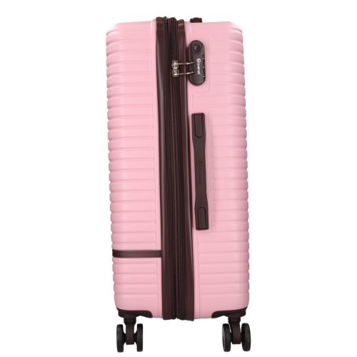 Benzi 5886 pink 3 részes bőrönd szett