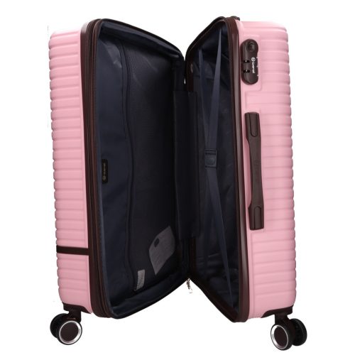 Benzi 5886 pink 3 részes bőrönd szett