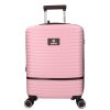 Benzi 5886 pink 3 részes bőrönd szett