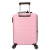 Benzi 5886 pink 3 részes bőrönd szett