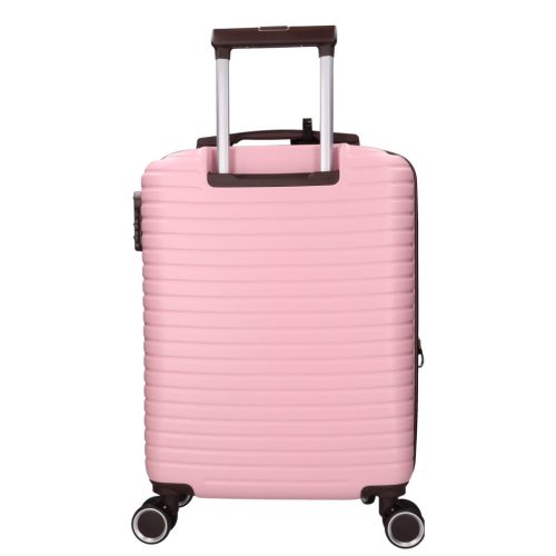 Benzi 5886 pink 3 részes bőrönd szett