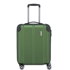Bőrönd TRAVELITE City S zöld 4 kerekű kabin méret