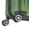 Bőrönd TRAVELITE City S zöld 4 kerekű kabin méret