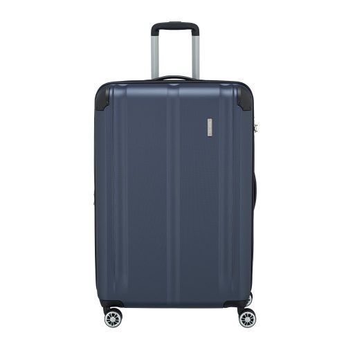 Bőrönd TRAVELITE City L kék 4 kerekű bővíthető nagy méret