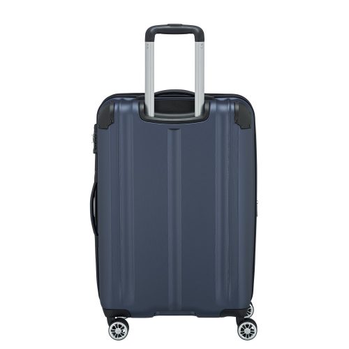 Bőrönd TRAVELITE City M kék 4 kerekű bővíthető közepes méret