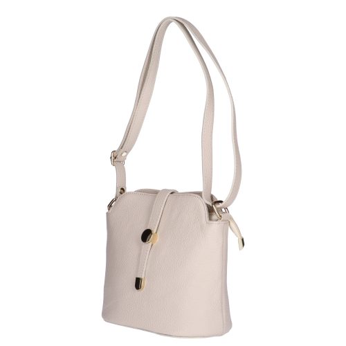 Táska Olasz bőr 0600 bézs kicsi női