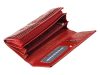 Gregorio BT-106 piros lepkés lakk bőr női pénztárca