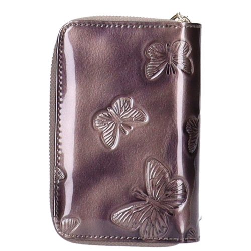 Gregorio BT-115 bronz lepkés lakk bőr női pénztárca