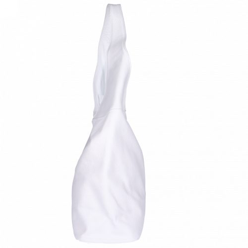 Táska Olasz bőr 5241 fehér shopper női