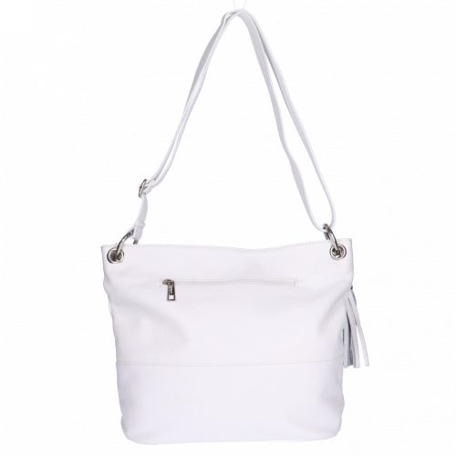 Táska Olasz bőr 7500 fehér női