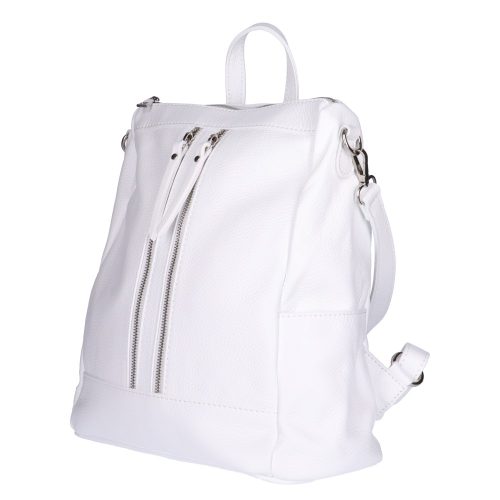 Hátizsákok Olasz bőr 12500 fehér női