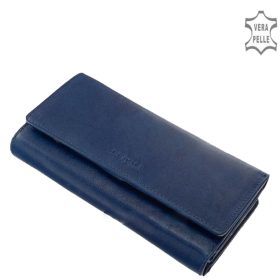 Pénztárca La Scala POP-452 kék bőr