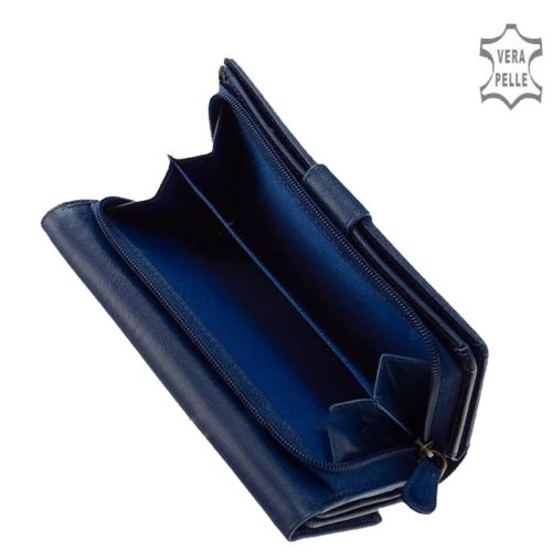 Pénztárca La Scala POP-452 kék bőr