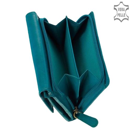 Pénztárca Sylvia Belmonte ZEN194 türkiz bőr