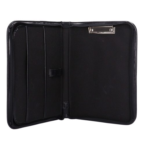 Mappa 118/30 fekete műbőr A4-es