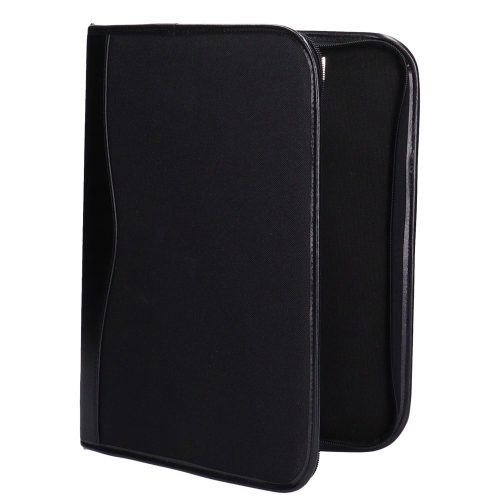 Mappa 118/30 fekete műbőr A4-es