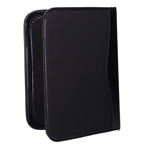 Mappa 118/30 fekete műbőr A4-es