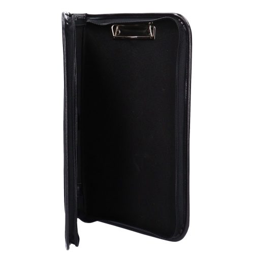 Mappa 118/30 fekete műbőr A4-es