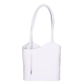 Táska OLASZ BŐR 238 fehér Válltáska/Hátizsák