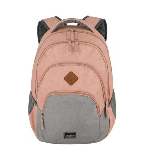 Hátizsák TRAVELITE Basics 96308 melange  pink/grey