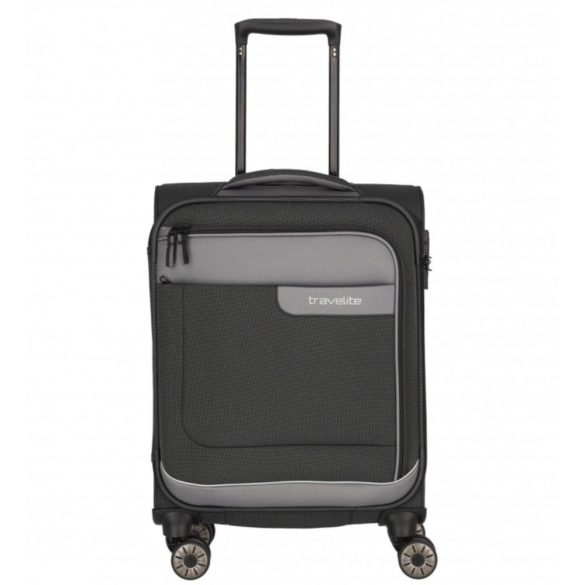 TRAVELITE Viia S antrazit 4 kerekű kabin bőrönd 