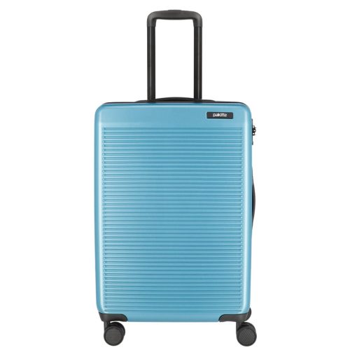 Bőrönd TRAVELITE Sienna M eisblau 4 kerekű közepes bőrönd