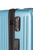Bőrönd TRAVELITE Sienna M eisblau 4 kerekű közepes bőrönd