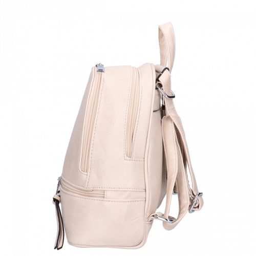 Divatos A172 bézs női hátizsák