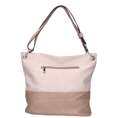 HB0151 bézs-drapp női táska