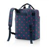 Reisenthel M EJ3075 Allday backpack mixed dots red női hátizsák