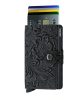 Secrid Miniwallet Ornament black kártyatartó 