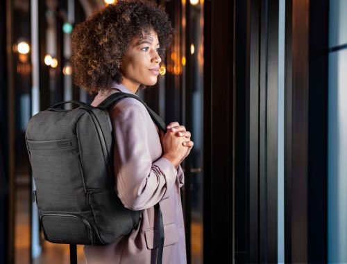 TRAVELITE 1843-01 Meet antrazit hátizsák 