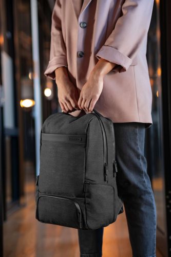 TRAVELITE 1843-01 Meet antrazit hátizsák 